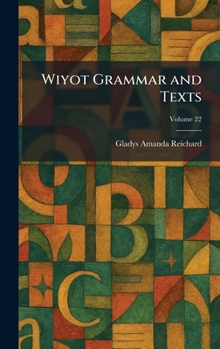 Hardcover Wiyot Grammar and Texts Book