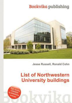 Paperback List of Northwestern University Buildings Book