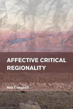 Hardcover Affective Critical Regionality Book