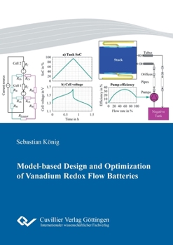 Paperback Model-based Design and Optimization of Vanadium Redox Flow Batteries Book
