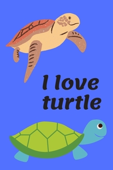 Paperback I love turtle Book