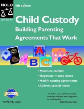 Paperback Child Custody: Building Parenting Agreements That Work Book