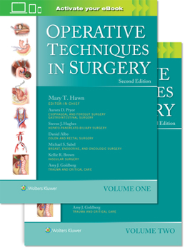 Hardcover Operative Techniques in Surgery: Print + eBook with Multimedia Book