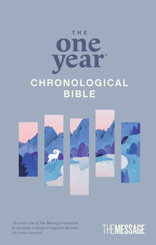 Paperback The One Year Chronological Bible the Message (Softcover) Book