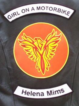 Paperback Girl on a motorbike Book