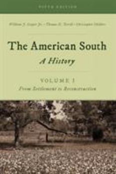 Hardcover The American South: A History Book