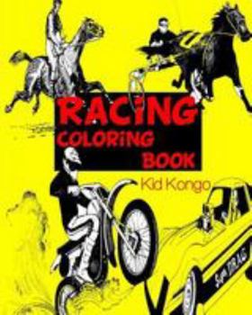 Paperback Racing Coloring Book