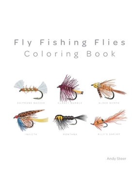 Paperback Fly Fishing Flies - coloring book