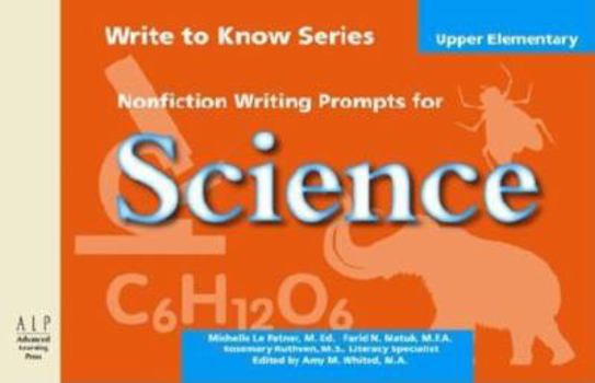 Paperback Nonfiction Writing Prompts for Upper Elementary Science Book