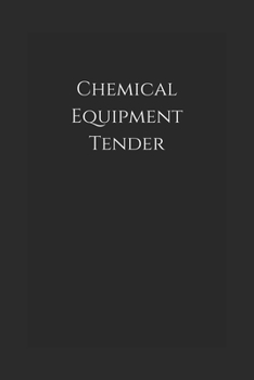 Paperback Chemical Equipment Tender: Notebook Book