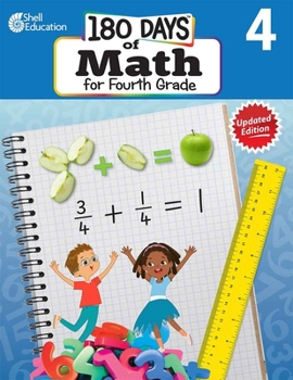 Paperback 180 Days of Math for Fourth Grade: Practice, Assess, Diagnose Book