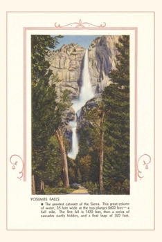 Paperback The Vintage Journal Yosemite Falls Book