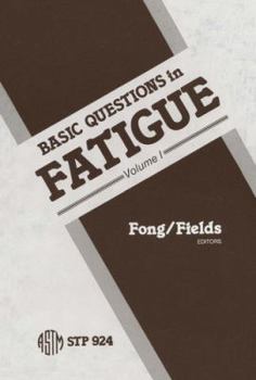 Hardcover Basic Questions in Fatigue, two-volume set (Astm Special Technical Publication) Book