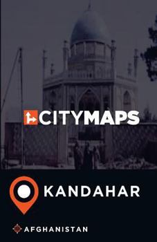 Paperback City Maps Kandahar Afghanistan Book