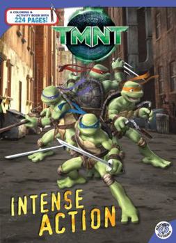 Paperback TMNT Intense Action Book