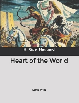 Paperback Heart of the World: Large Print Book