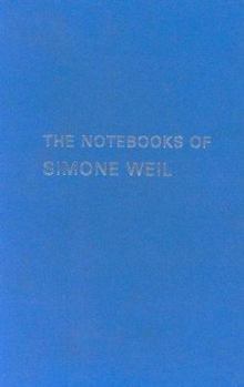 Hardcover The Notebooks of Simone Weil Book
