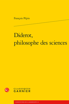 Paperback Diderot, Philosophe Des Sciences [French] Book
