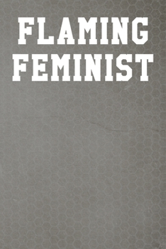 Flaming Feminist: Blank Ukelele Tab Notebook 6”x9” 120 Pages