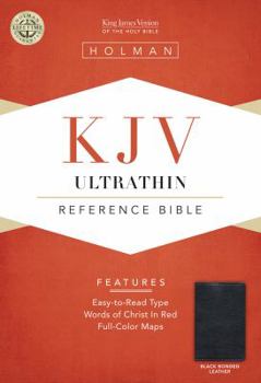 Bonded Leather Ultrathin Reference Bible-KJV Book