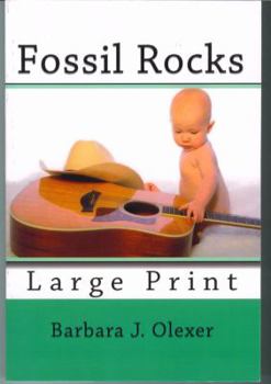 Paperback Fossil Rocks: Large Print Book