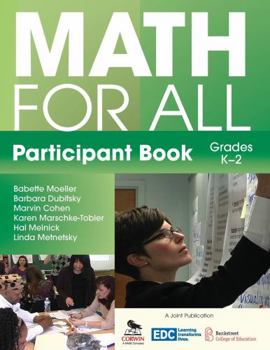 Paperback Math for All Participant Book (K-2) Book