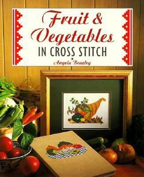 Paperback Fruit & Vegetables in Cross Stitch Book