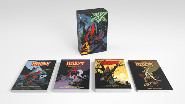 Paperback Hellboy Omnibus Boxed Set Book