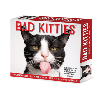 Calendar Bad Kitties 2025 6.2 X 5.4 Box Calendar Book