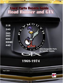 Paperback Used Parts Buyers Guide Road Runner and GTX 1968-1974 Book