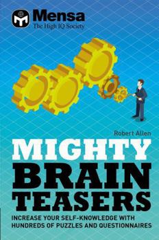 Hardcover Mensa Mighty Brain Teasers Book