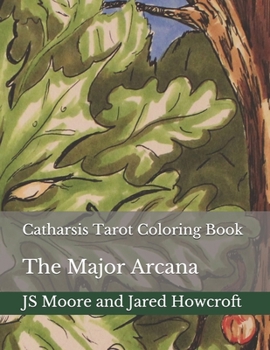 Paperback Catharsis Tarot Coloring Book: The Major Arcana Book
