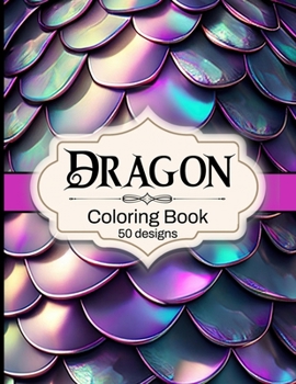 Paperback Dragon Coloring Book
