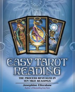 Paperback Easy Tarot Reading: The Process Revealed in Ten True Readings Book
