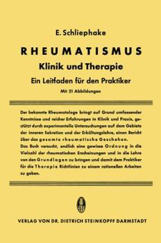 Paperback Rheumatismus: Klinik Und Therapie Ein Leitfaden Für Den Praktiker [German] Book