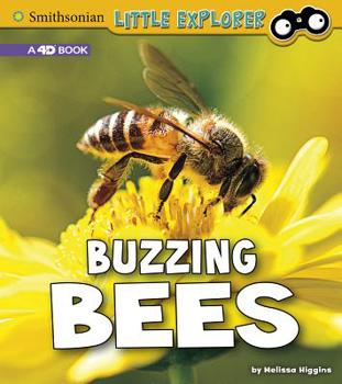 Hardcover Buzzing Bees: A 4D Book