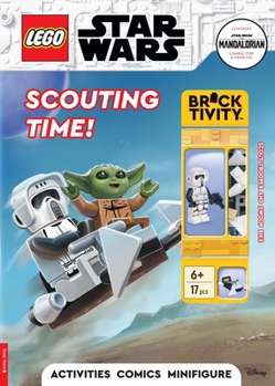 Paperback Lego (R) Star Wars (Tm): Scouting Time (with Scout Trooper Minifigure and Swoop Bike) Book