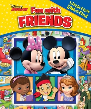 Board book Disney Junior: Fun with Friends Little First Look and Find Book
