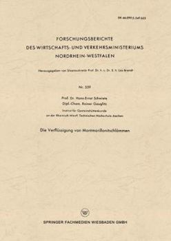 Paperback Die Verflüssigung Von Montmorillonitschlämmen [German] Book