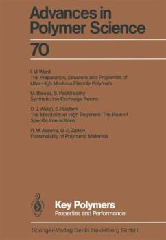 Paperback Key Polymers: Properties and Performance Book