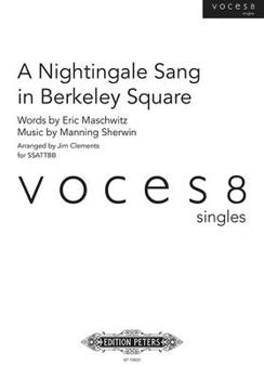 Paperback A Nightingale Sang in Berkeley Square: Choral Octavo Book