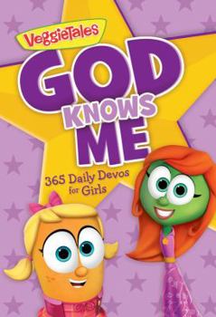 Paperback God Knows Me: 365 Daily Devos for Girls Book