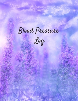 Paperback Blood Pressure Log: Daily Portable Blood Pressure Record Book, 53 Weeks of Daily Readings. Spaces per Day for Time, Blood Pressure, Heart Book