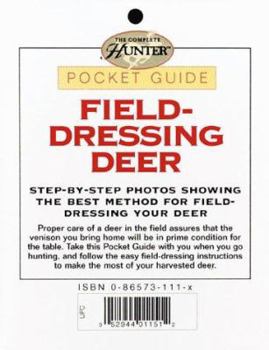 Paperback Field-Dressing Deer Pocket Guide (Complete Hunter) Book