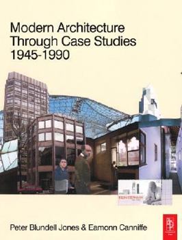 Paperback Modern Architecture Through Case Studies 1945-1990 Book