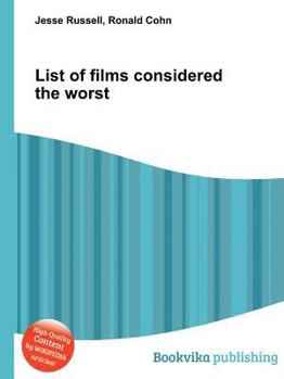 Paperback List of Films Considered the Worst Book