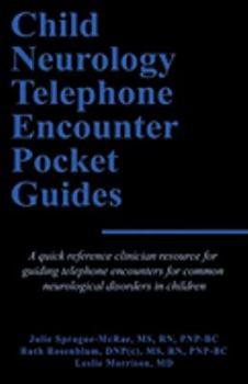 Paperback Child Neurology Telephone Encounter Pocket Guides Book