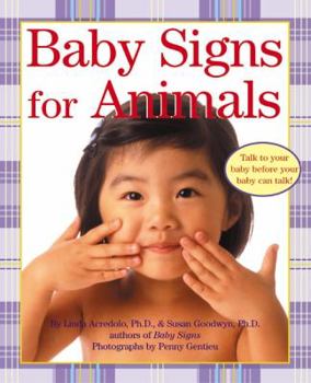 Board book Baby Signs for Animals Book