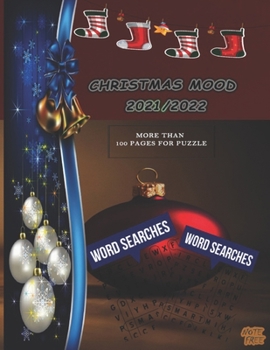 Paperback Christmas Mood 2021/2022: More than 100 pages for puzzle s Perfect size " 8,5" * "11"inches Book