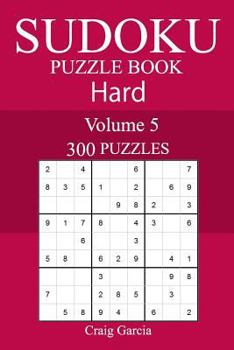 Paperback 300 Hard Sudoku Puzzle Book